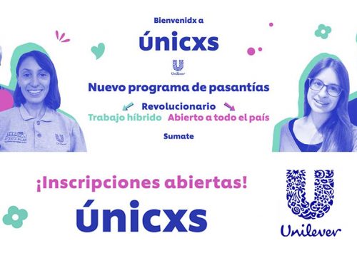 ✔MARCAS Unilever lanza “Únicxs”, el programa de pasantías para más de 7.000 estudiantes de todo el país